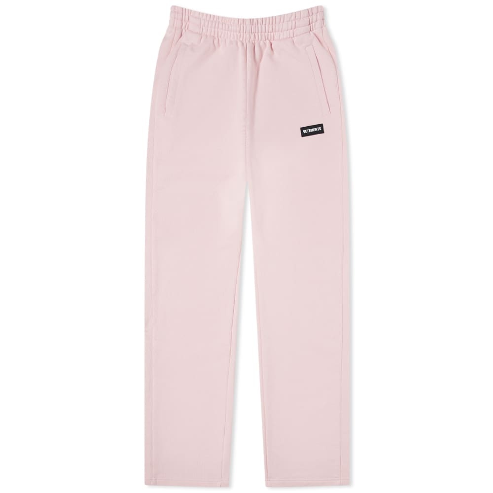 Vetements Logo Straight Leg Sweat Pant - 1