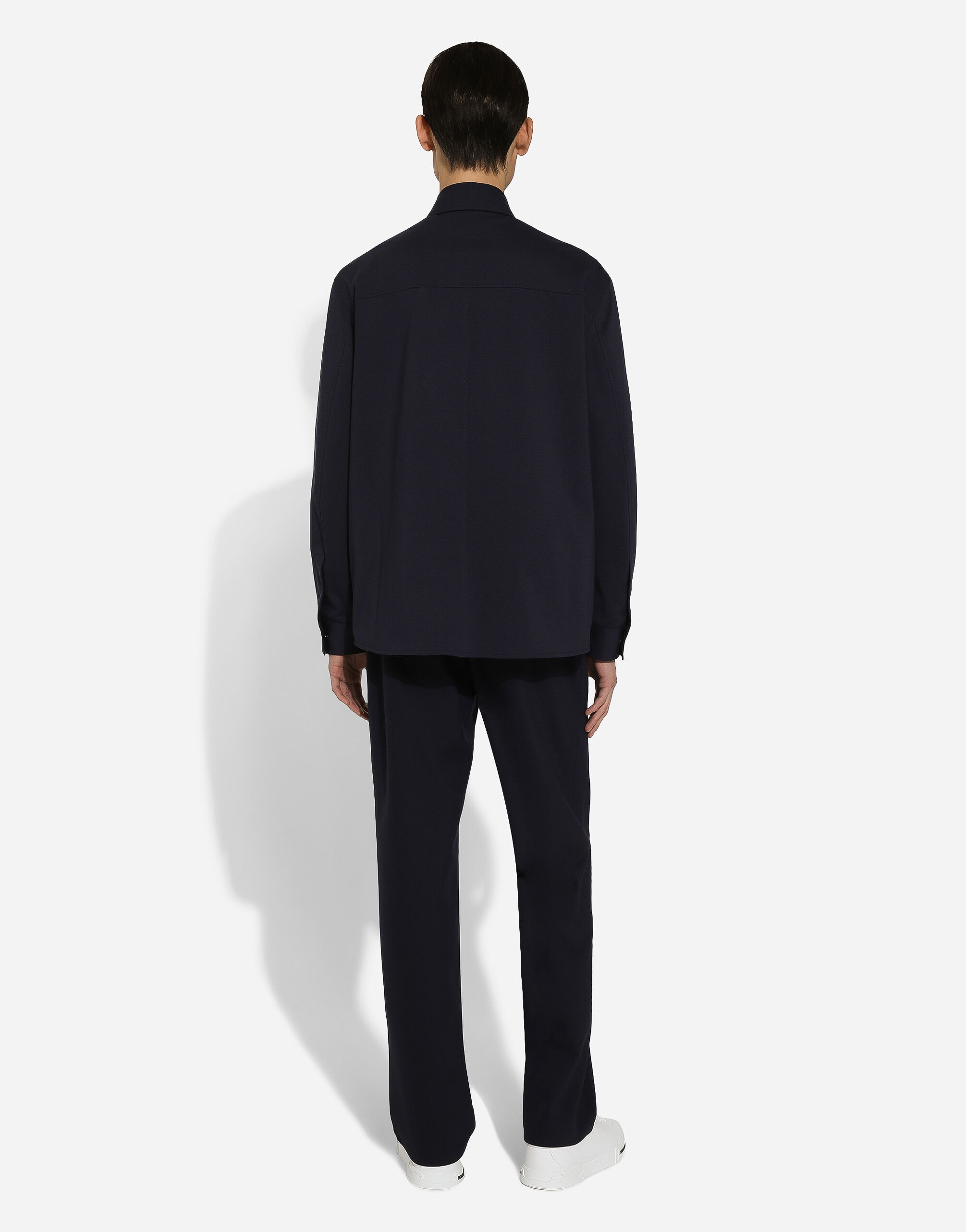 Technical fabric shirt with tag - 3