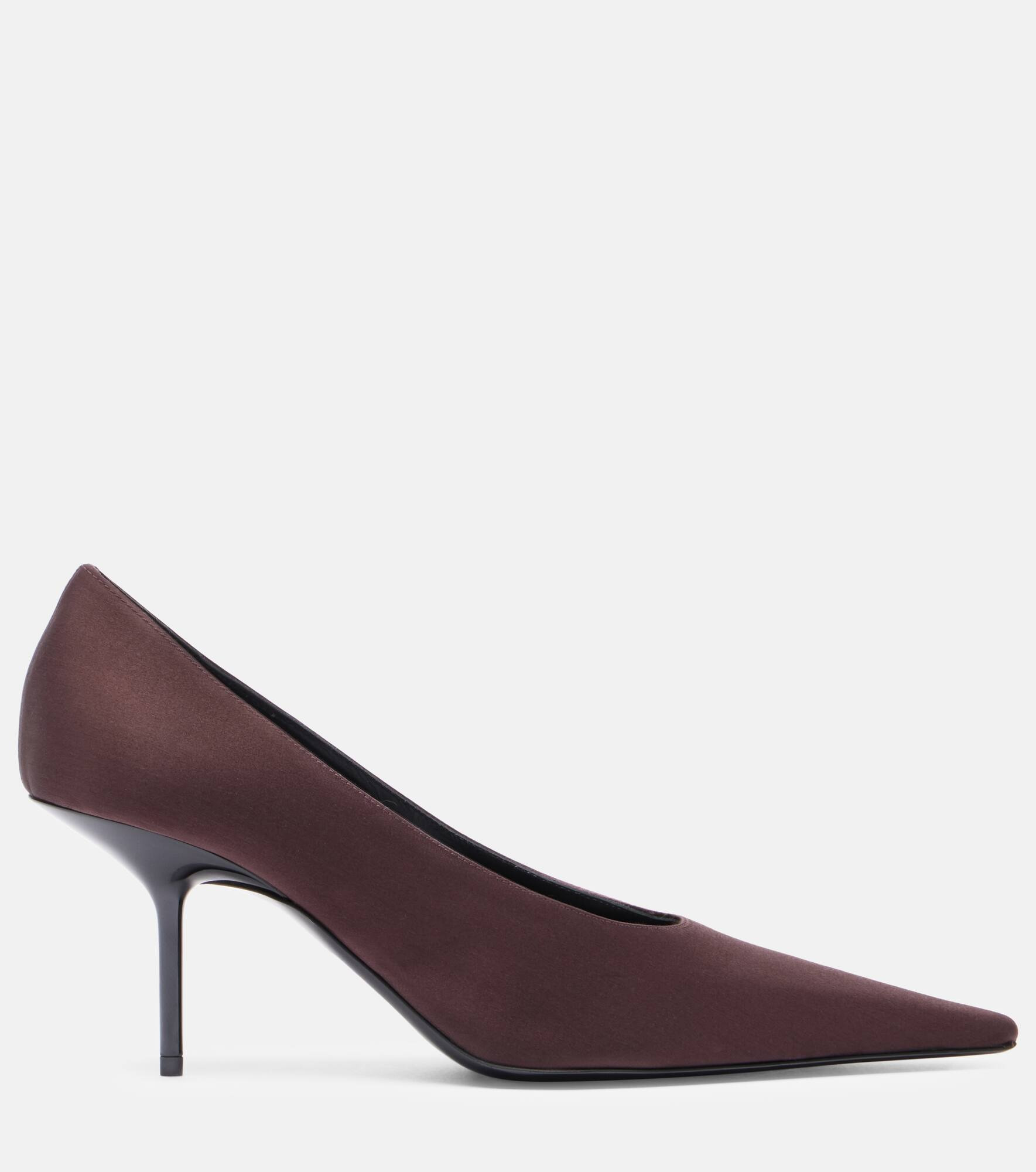 75 satin pumps - 4