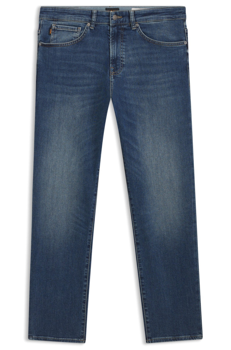 MAINE REGULAR-FIT JEANS IN BLUE SUPER-STRETCH DENIM 1