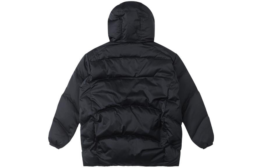 (WMNS) Converse Fashion Mid Down Jacket 'Black' 10025220-A02 - 2
