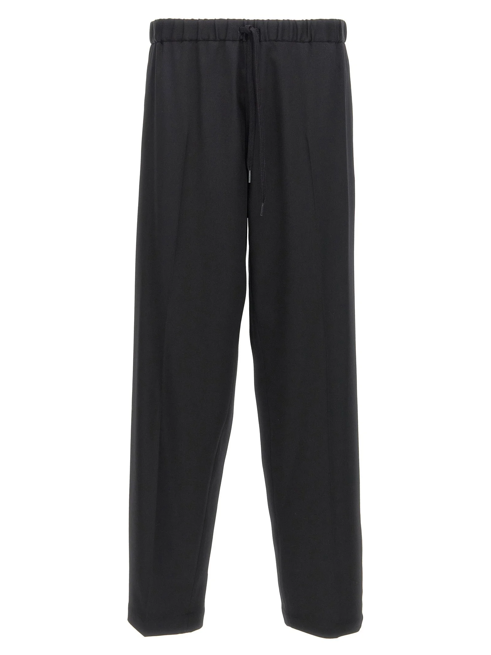 Wool Pants Black - 1