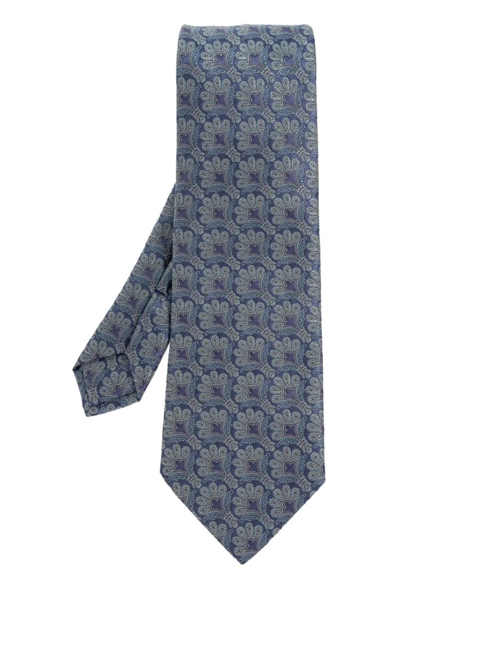 patterned tie - 1