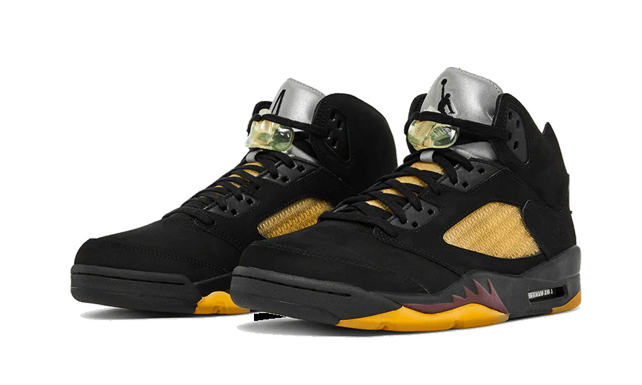 Air Jordan 5 Retro SP x A Ma Manire 'Black Dust' FD1330-001 - 3
