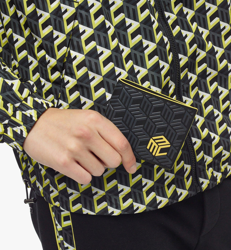 Bifold Wallet in Cubic Monogram Leather 5