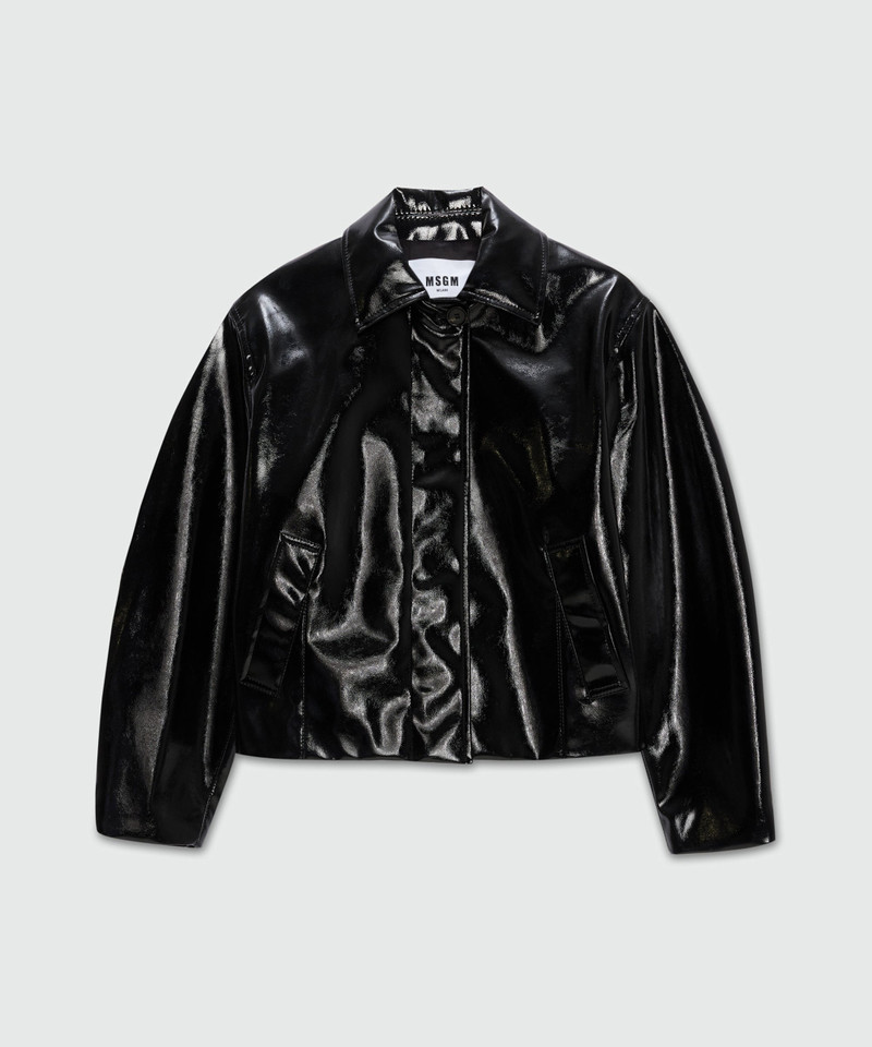 Black vinyl jacket 1