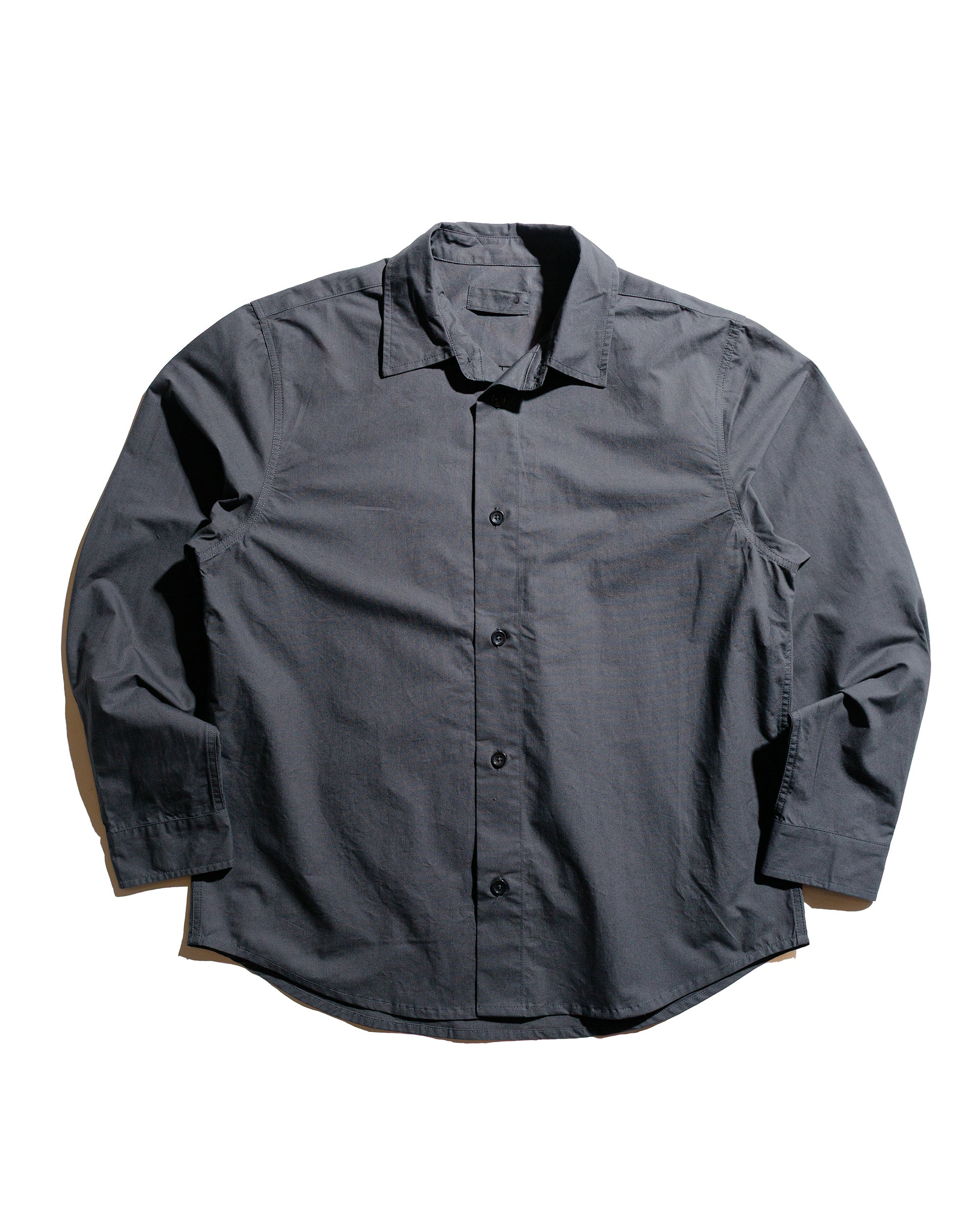 Filter Shirt Charcoal Cotton Washi - 1