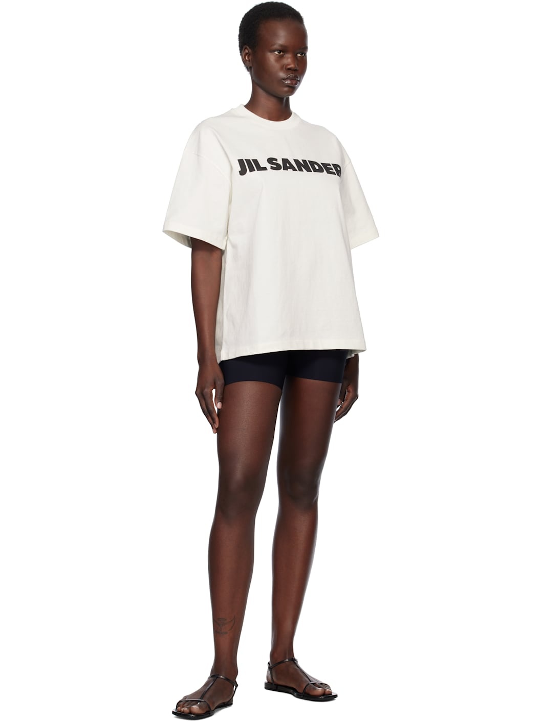 White Boxy T-shirt - 4