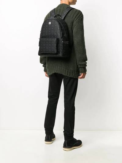 MCM Stark studded backpack outlook