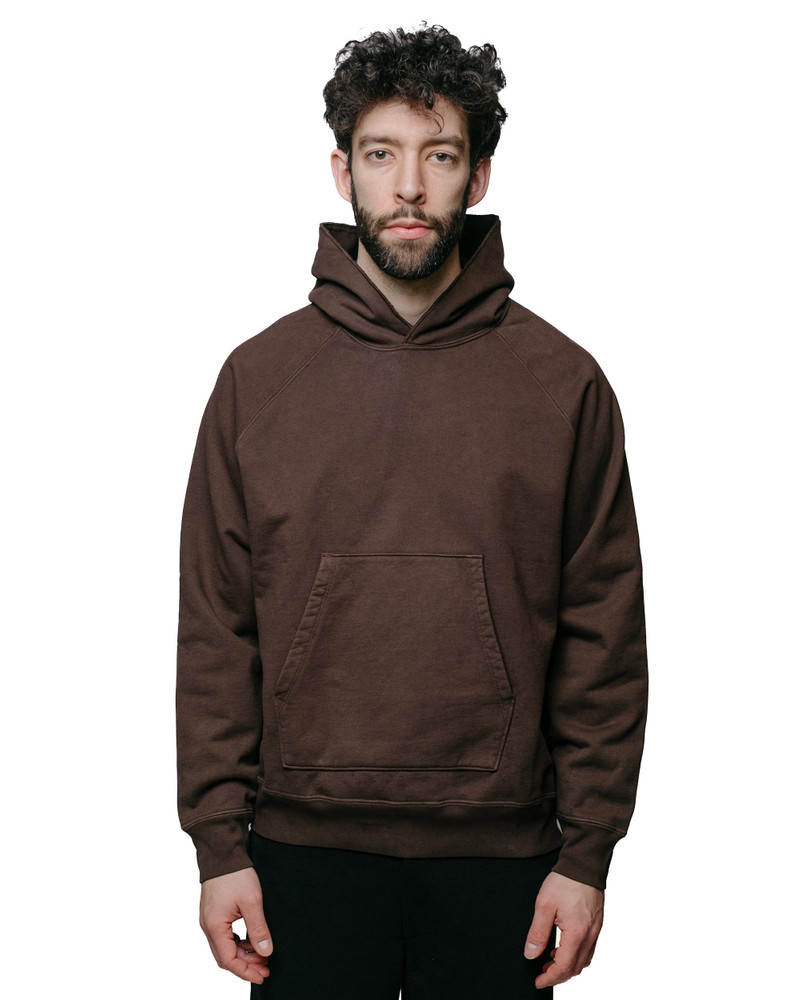 LADY WHITE CO. Super Weighted Hoodie Plum outlook