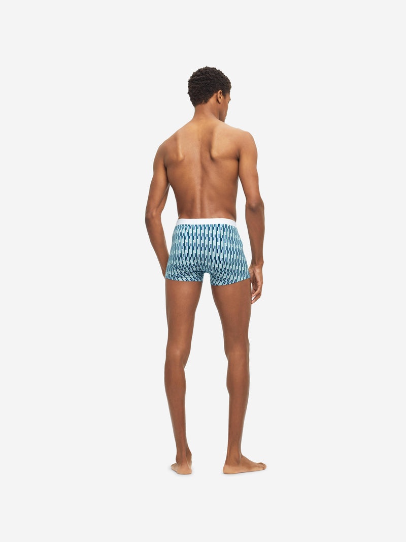 Men's Boxer Briefs Geometric 2 Pima Cotton Stretch Multi - 5