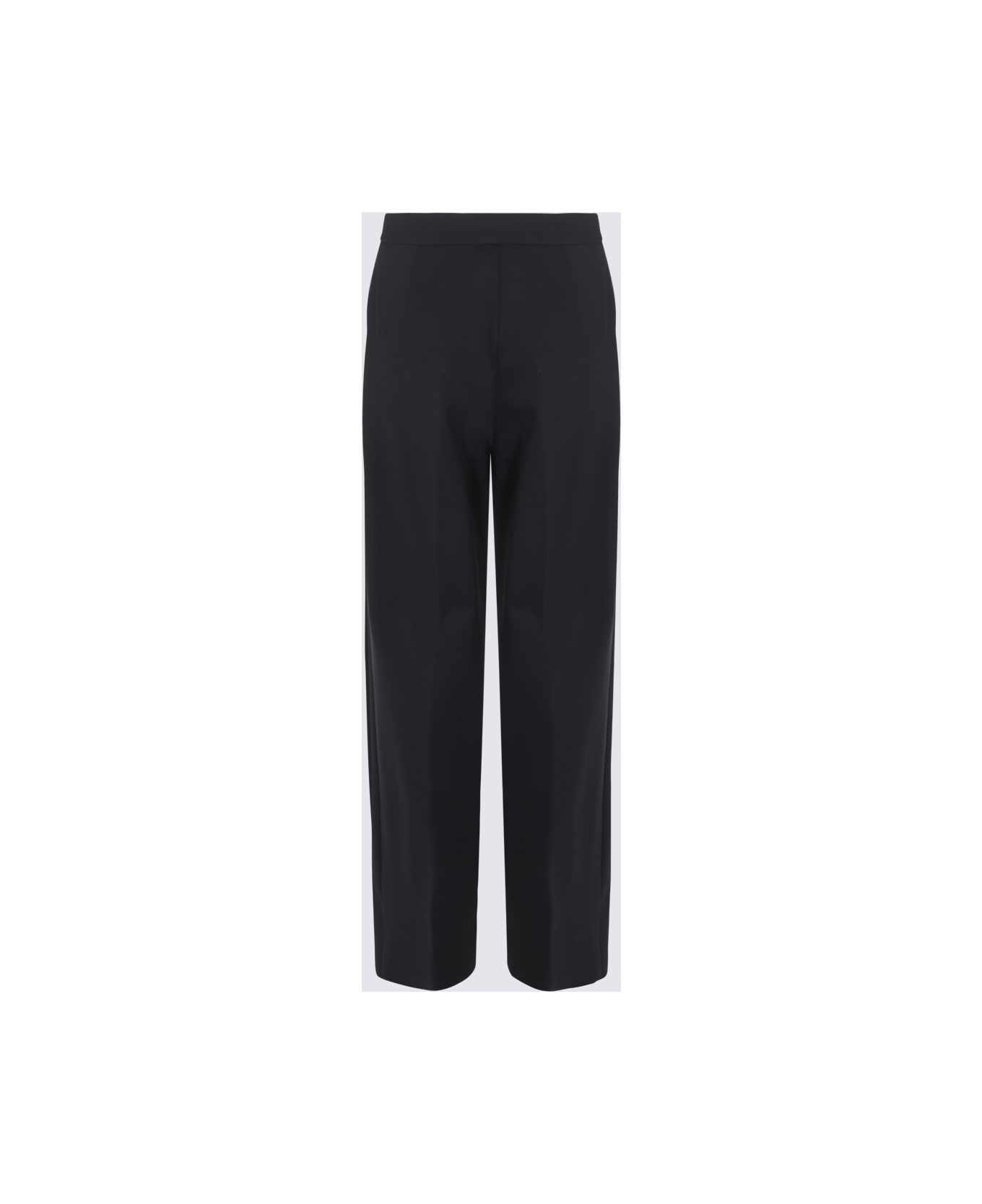 Dark Blue Orche Cotton Pants - 2