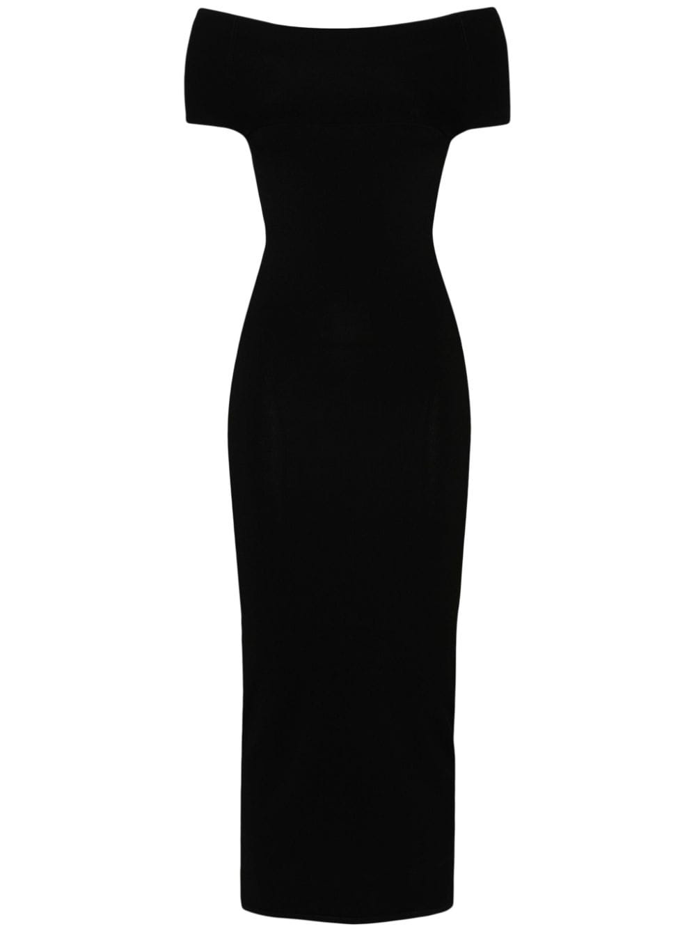 fine-knit maxi dress - 1