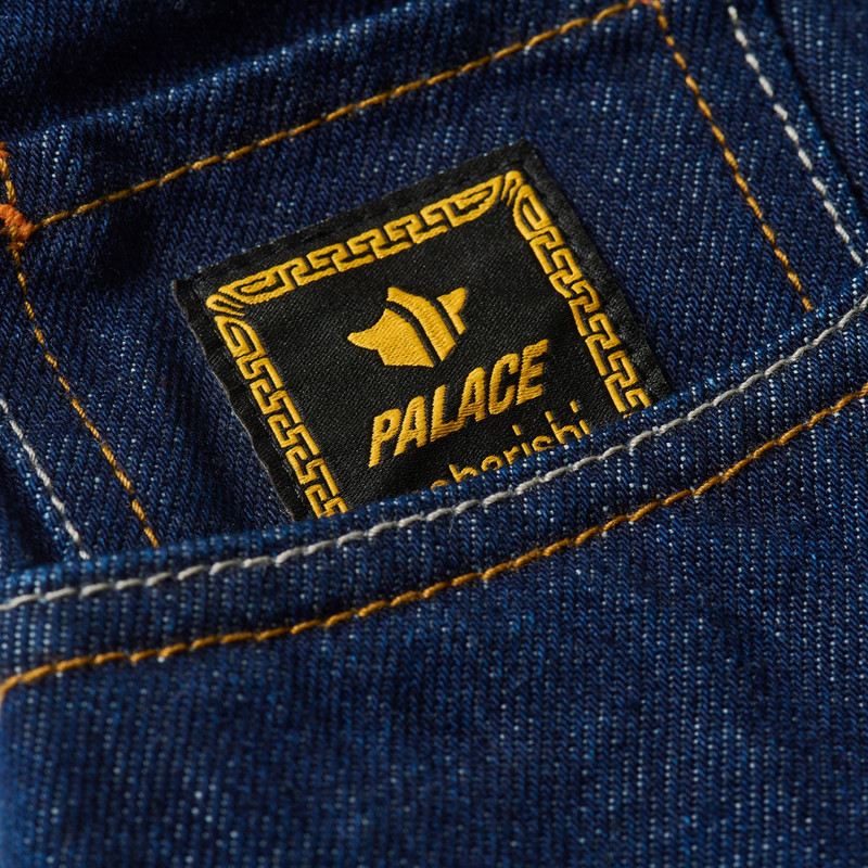 PALACE MAHARISHI BAGGY DENIM JEAN INDIGO 5