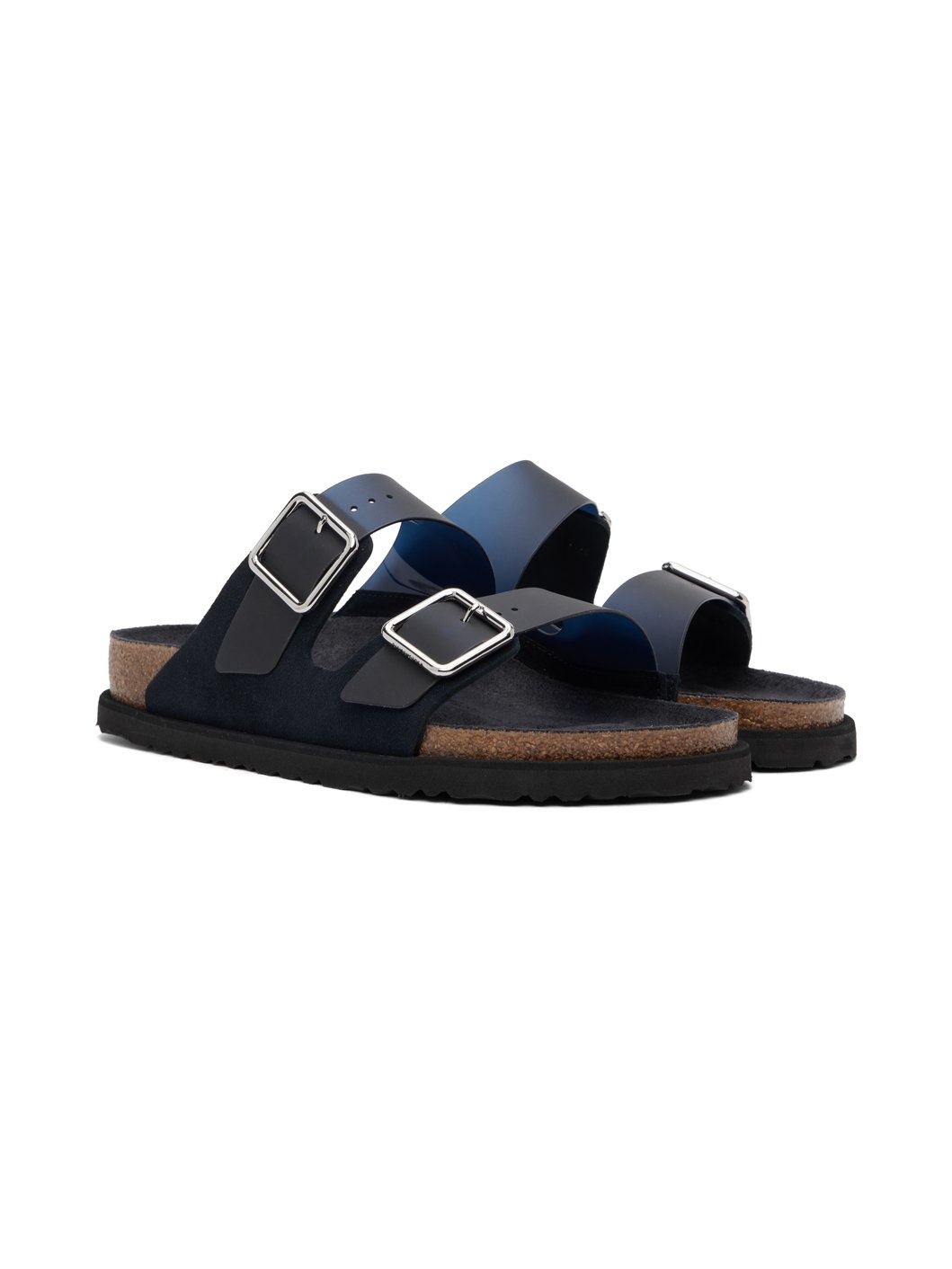 Navy 1774 Arizona PVC Milky Sandals - 4