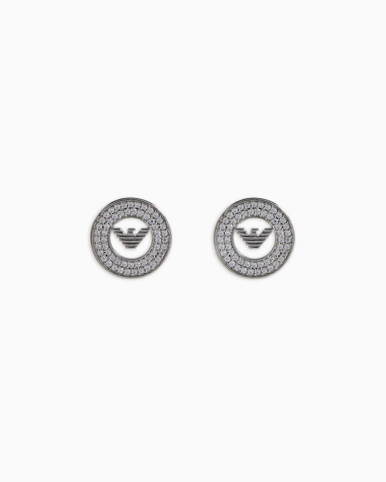 STERLING SILVER STUD EARRINGS - 1