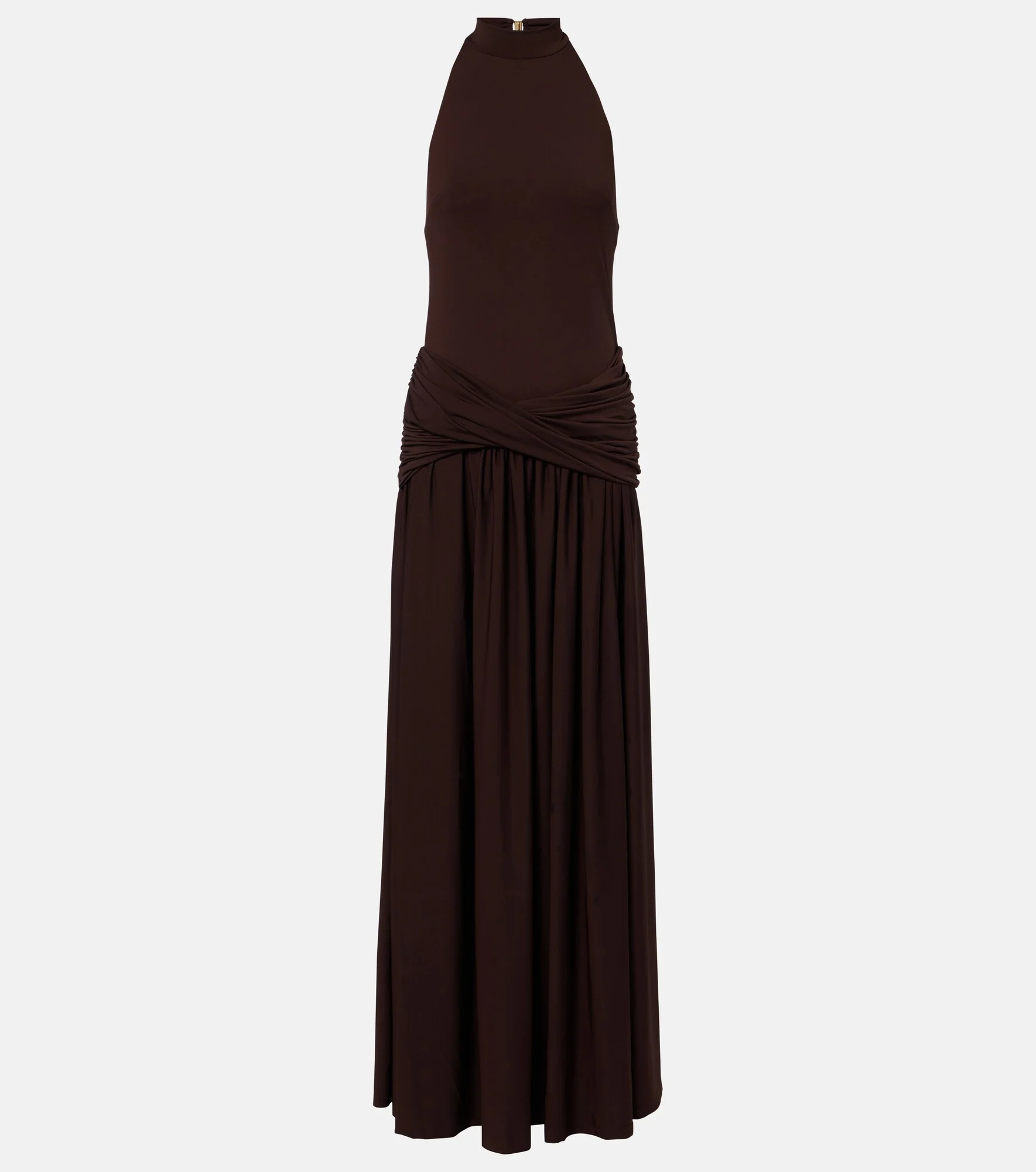 Zoya halterneck maxi dress - 1