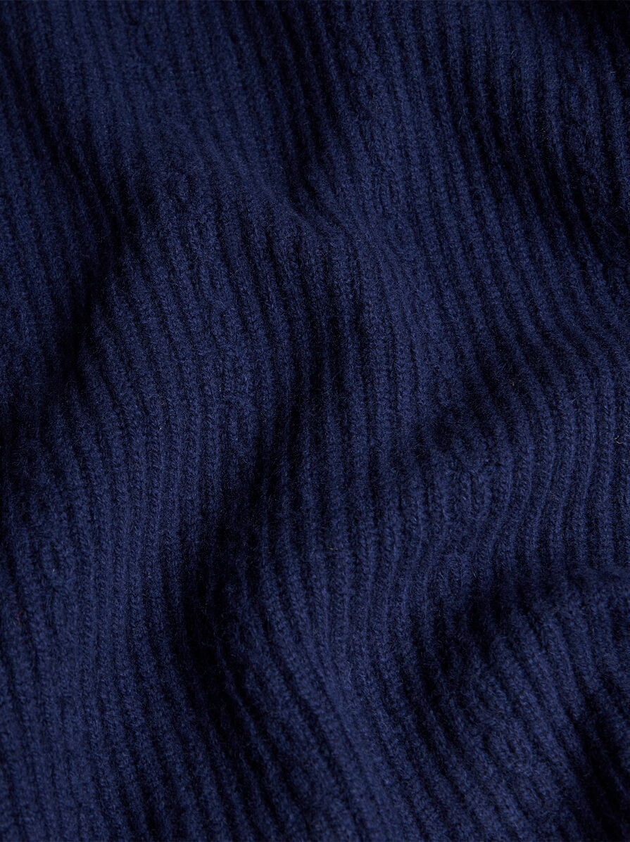 WOOL AND CASHMERE TURTLENECK SWEATER - 7