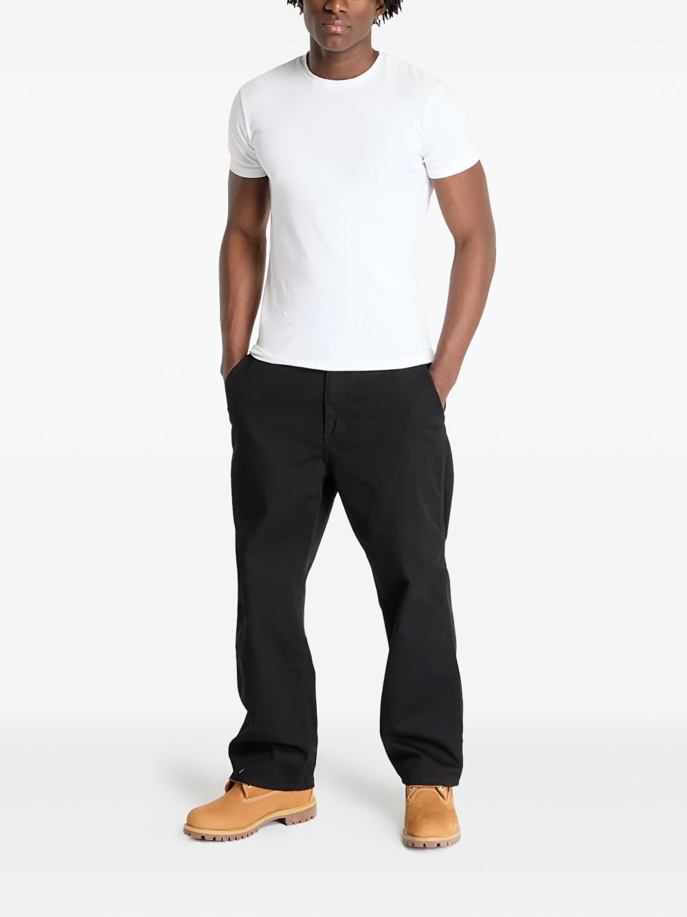 straight leg trousers - 2