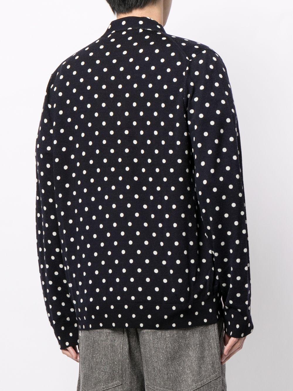 polka dot cardigan - 4