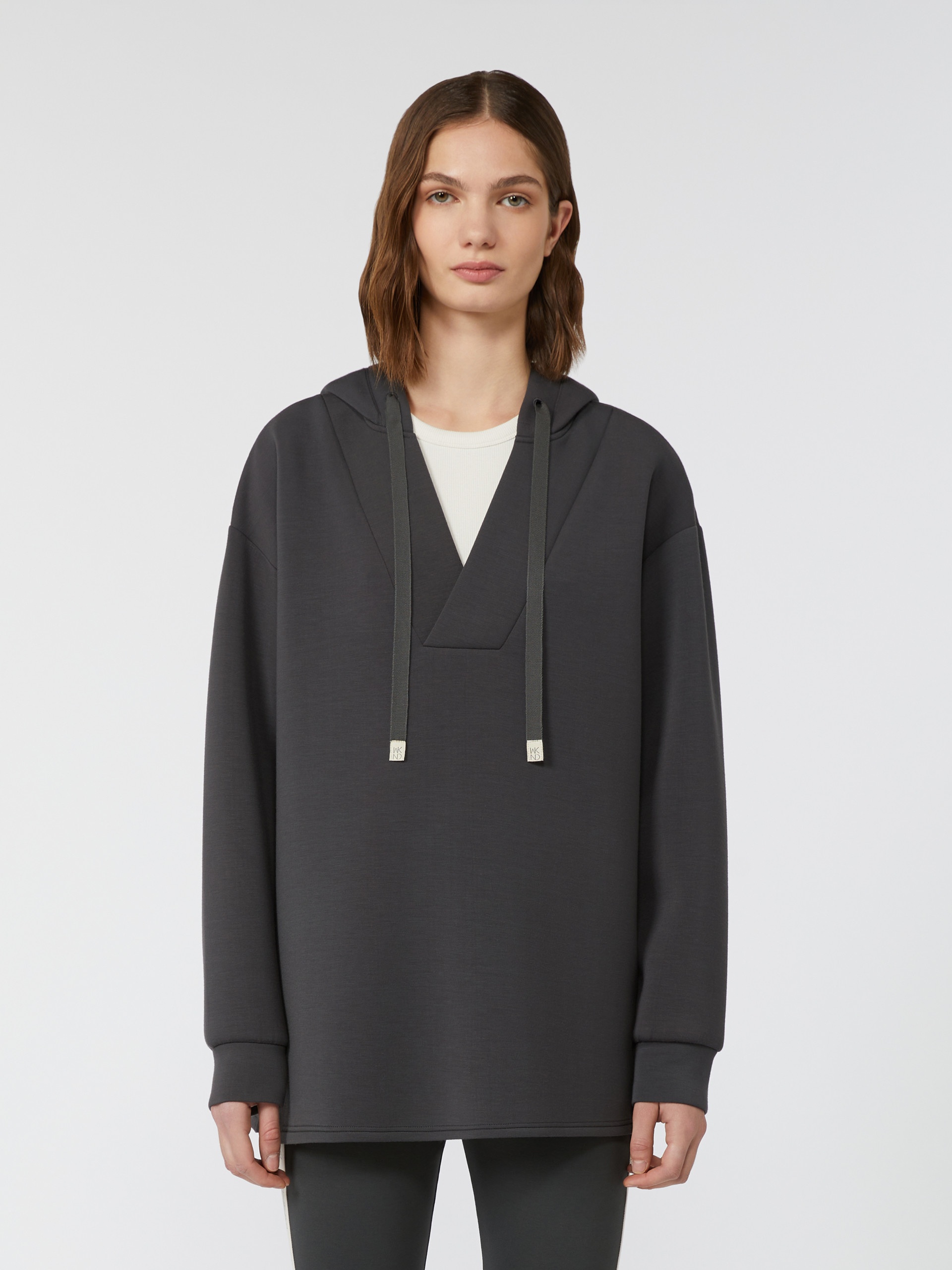 GIALLO Long scuba jersey sweatshirt - 3