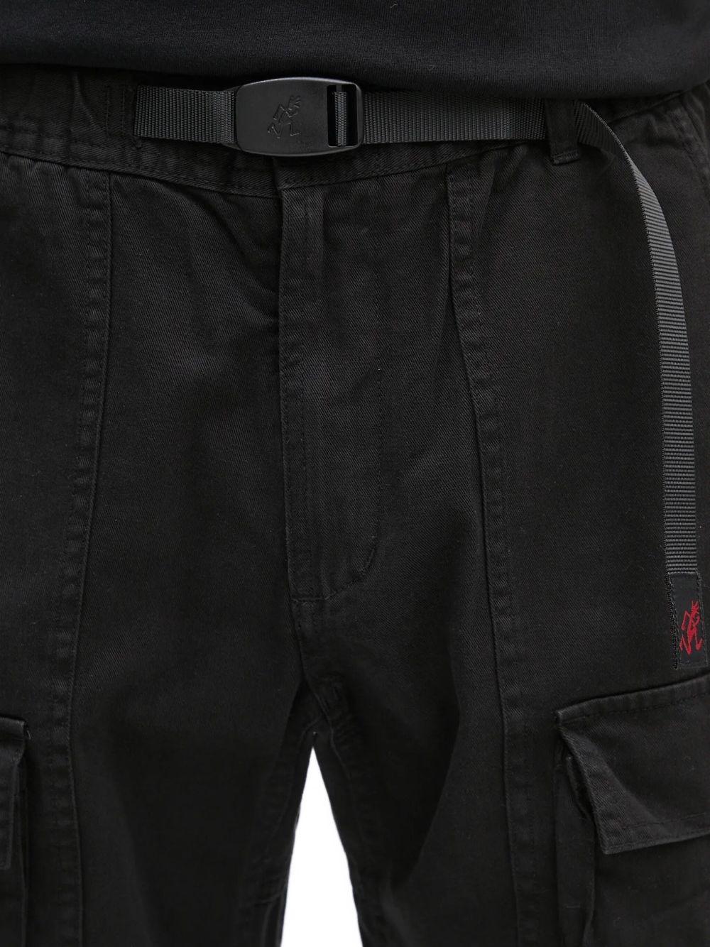 belted cargo trousers - 5