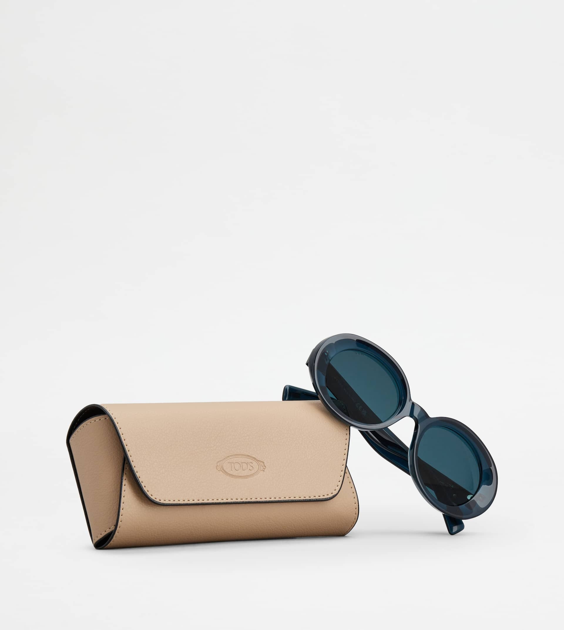 OVAL SUNGLASSES - BLUE - 5