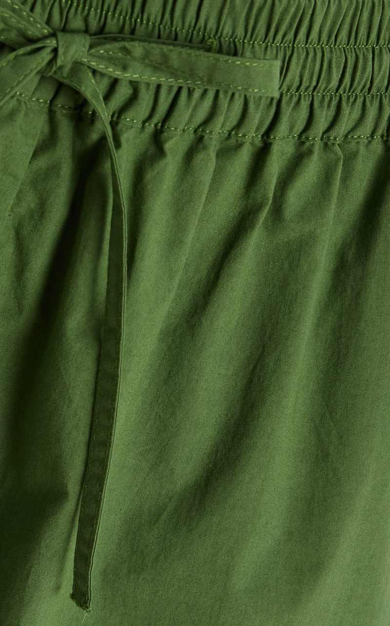 Relaxed Organic Cotton Shorts green 5