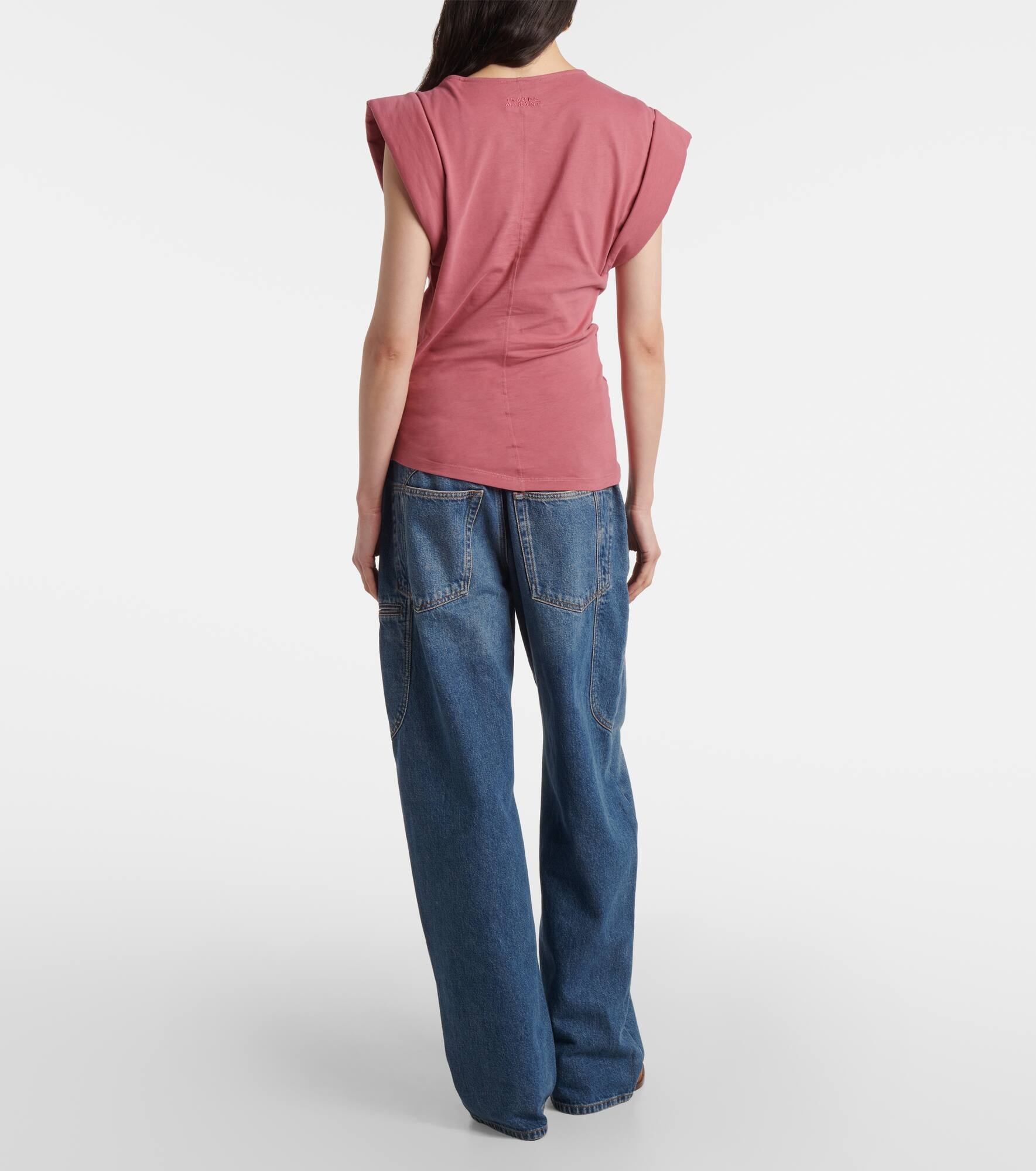 Maisan cotton jersey tank top - 3