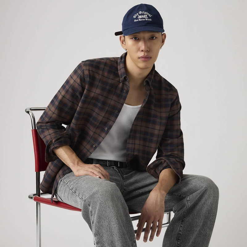 AUTHENTIC BUTTON-DOWN GARMENT DYE SHIRT 1