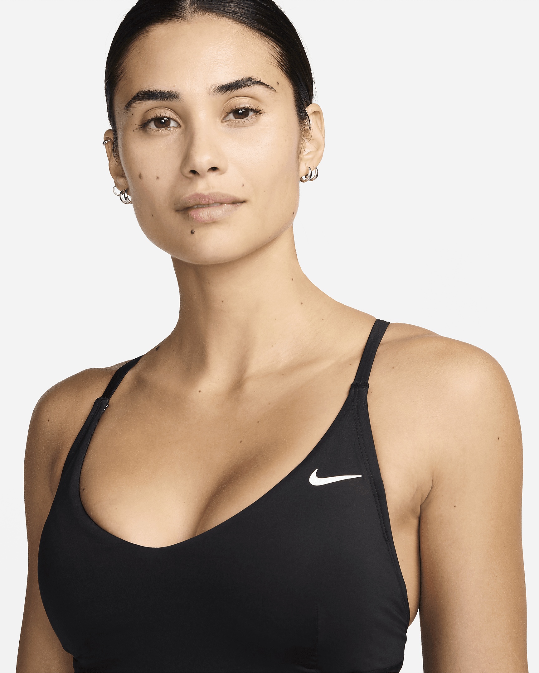 Nike Women's Swim V-Neck Midkini Top - 3