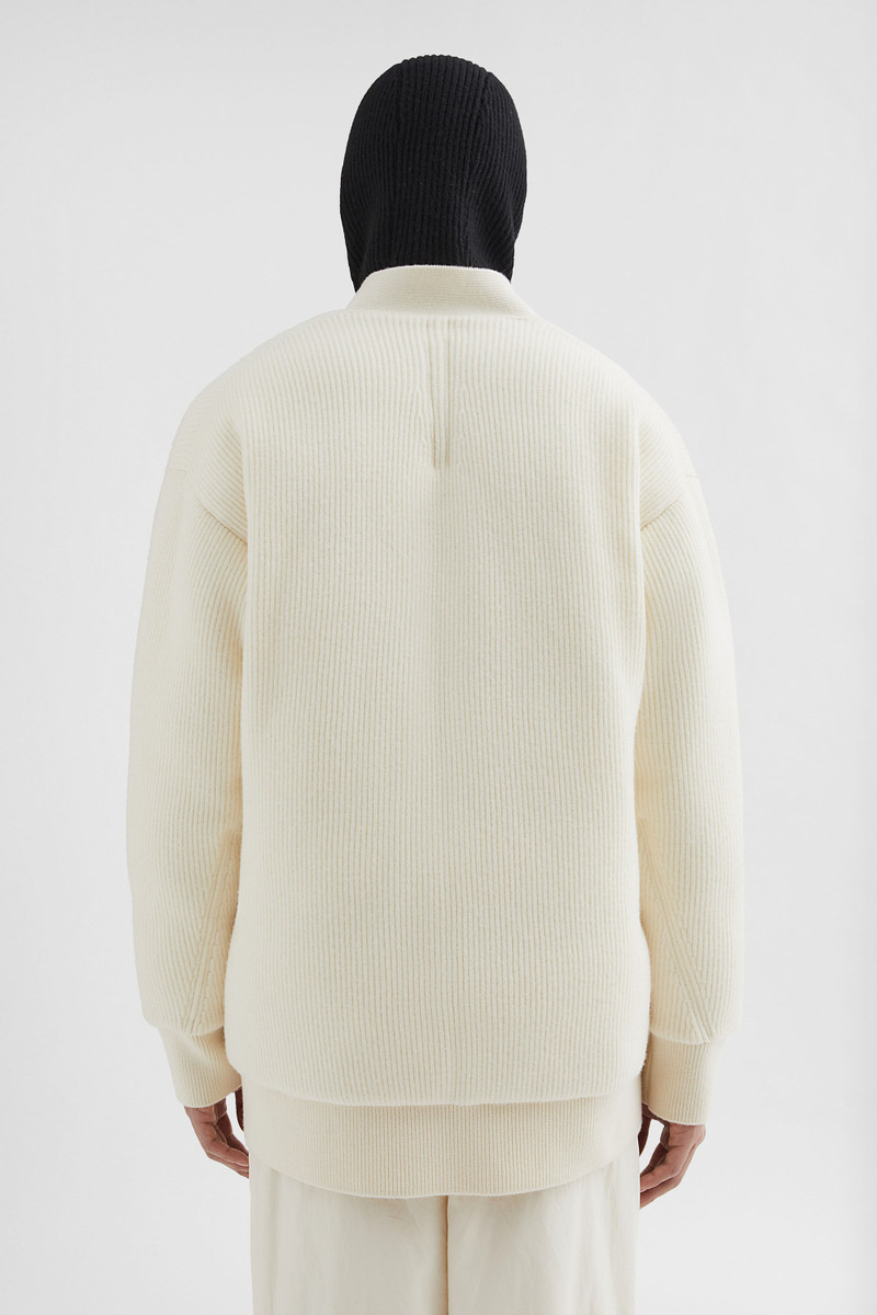 Padded Wool Cardigan 5