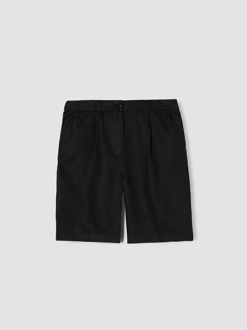 Organic Linen Shorts 1
