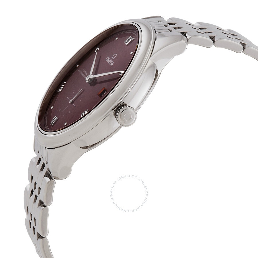 Omega De Ville Automatic Chronometer Red Dial Men's Watch 434.10.41.20.11.001 - 2