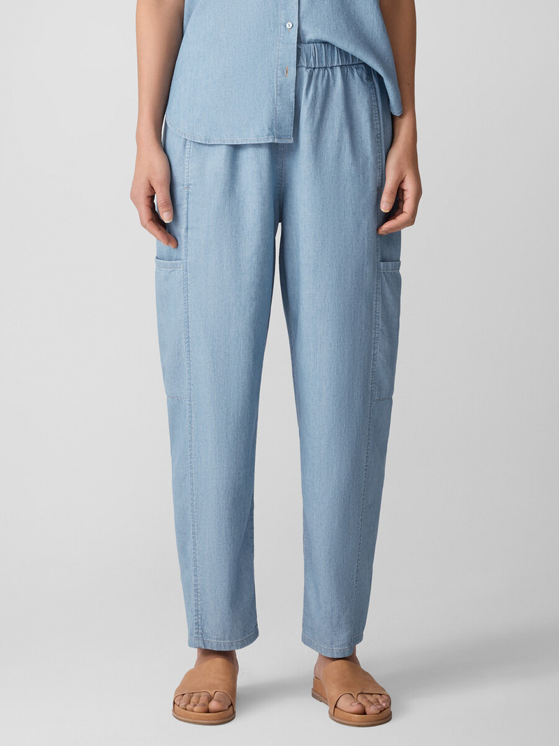 Airy Organic Cotton Twill Cargo Pant 3