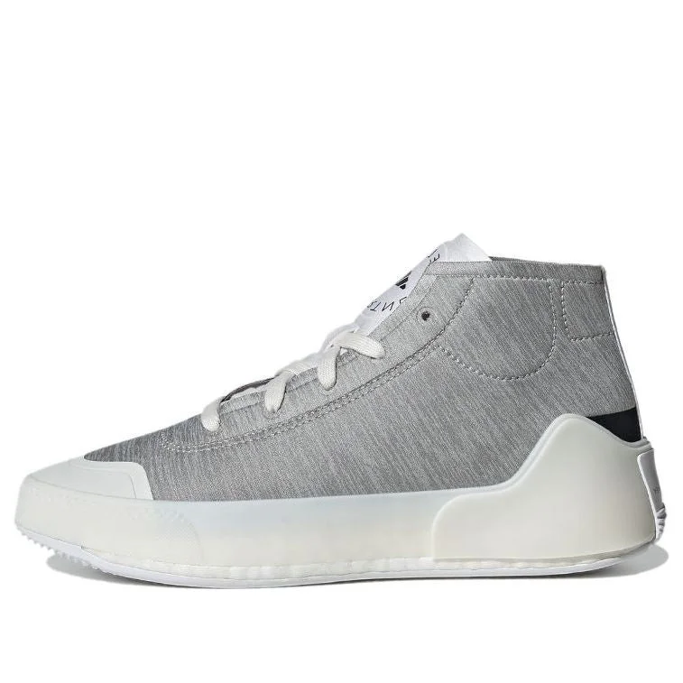 (WMNS) adidas Treino Mid Heather x Stella McCartney 'Dark Gray White' GY0460 - 1