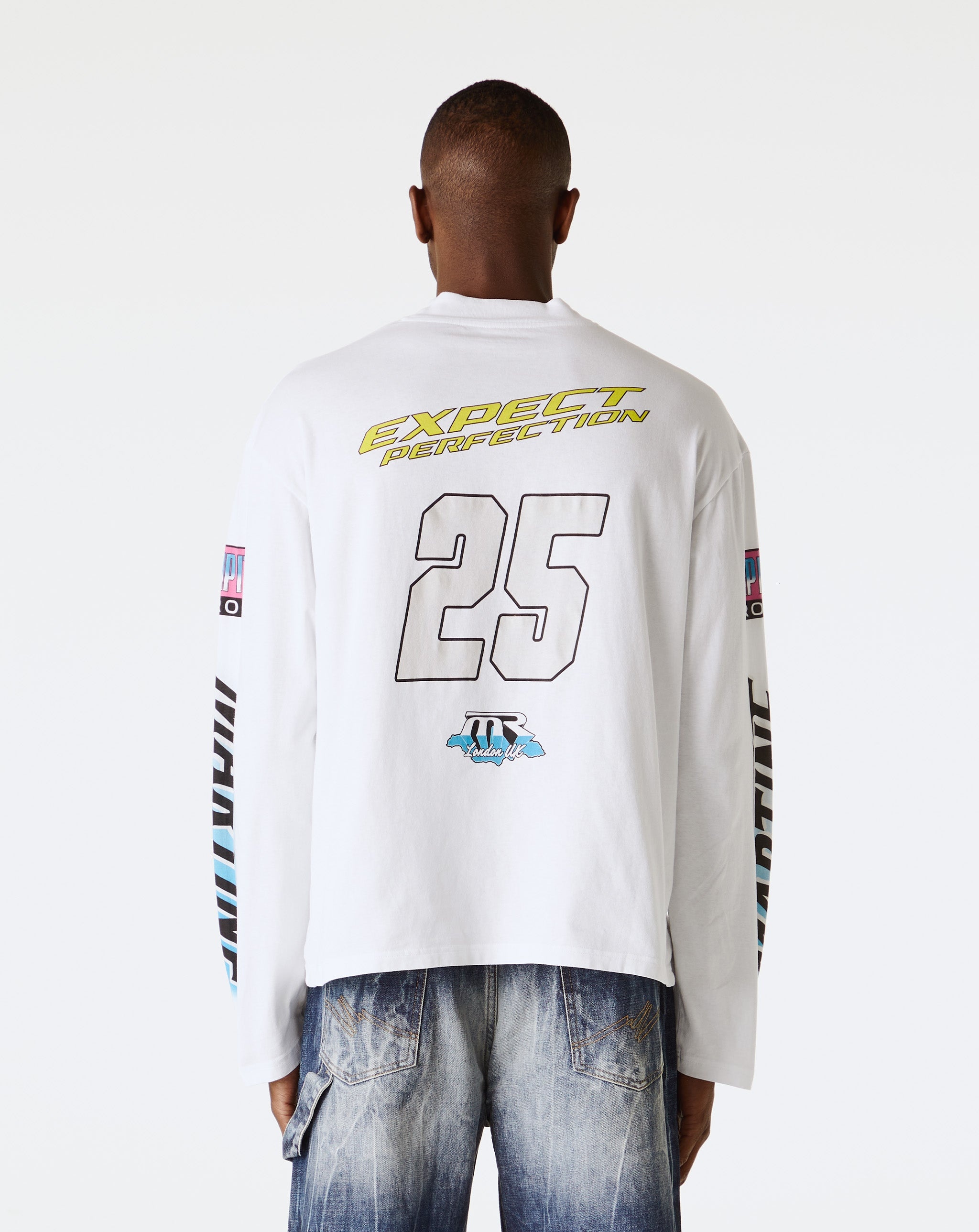 Funnel Neck Long Sleeve T-Shirt - 3