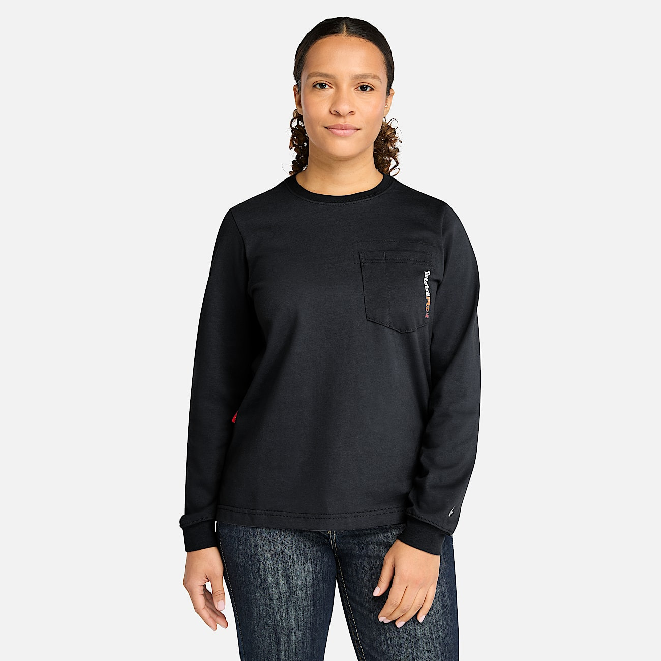 Women's Timberland PRO® Cotton Core Flame-Resistant Long-Sleeve T-Shirt - 2
