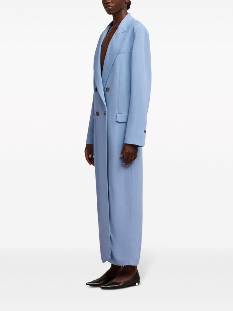 double-breasted blazer maxi dress 3