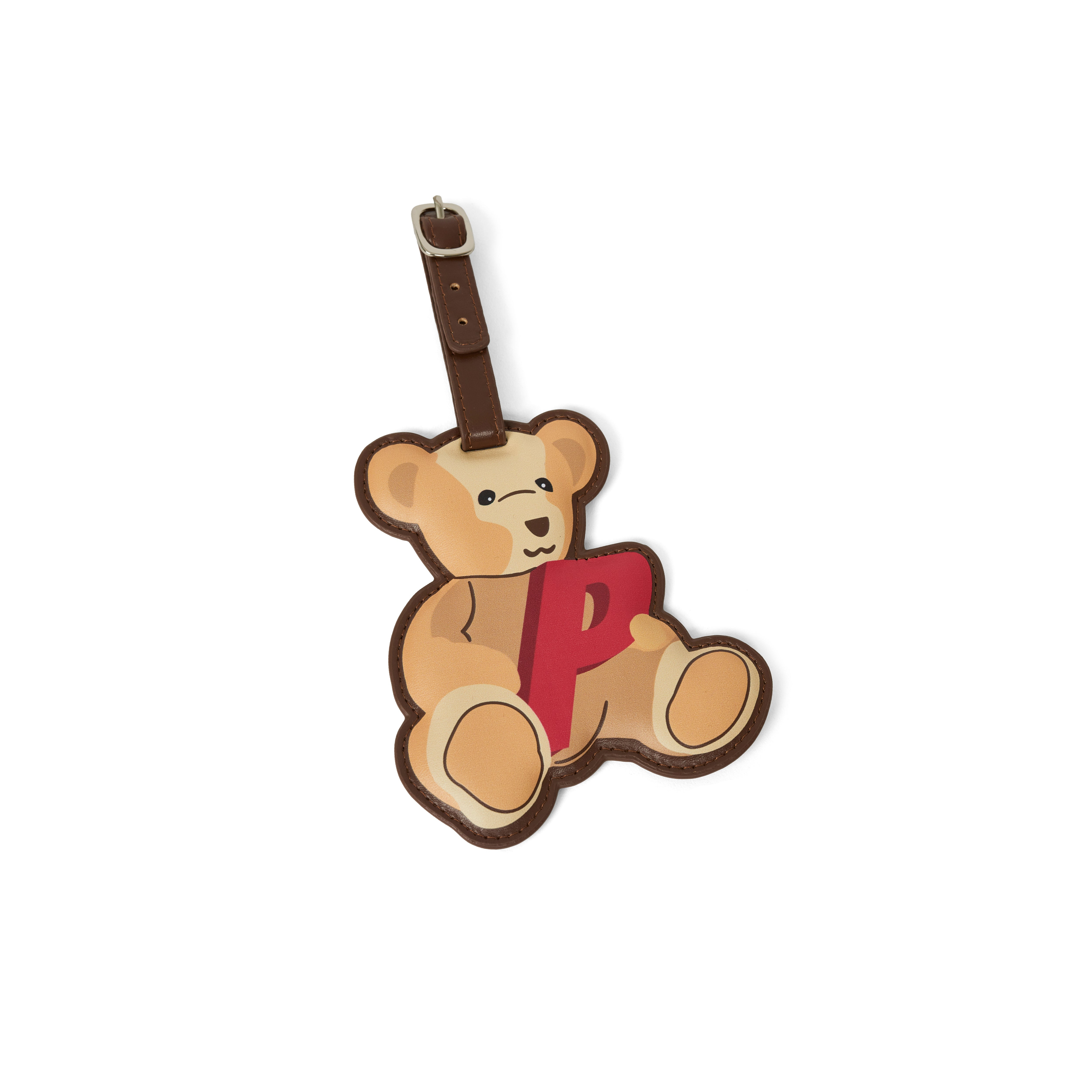 BEAR PALACE LOVE LUGGAGE TAG CREAM - 1