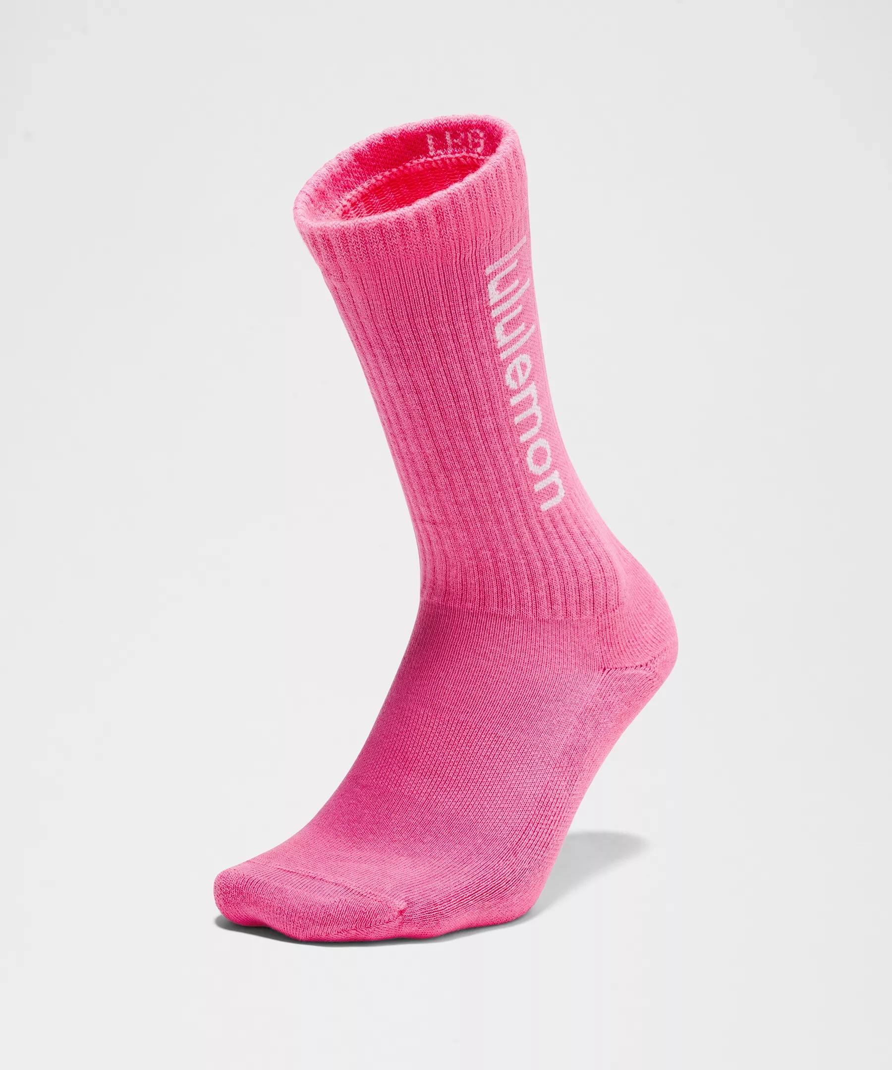 Unisex Daily Essential Crew Socks *Wordmark - 3