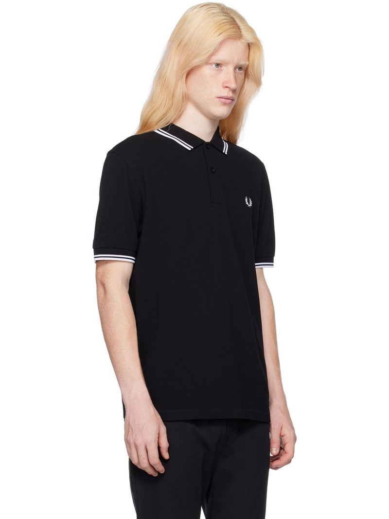 Fred Perry Black 'The Fred Perry' Polo outlook