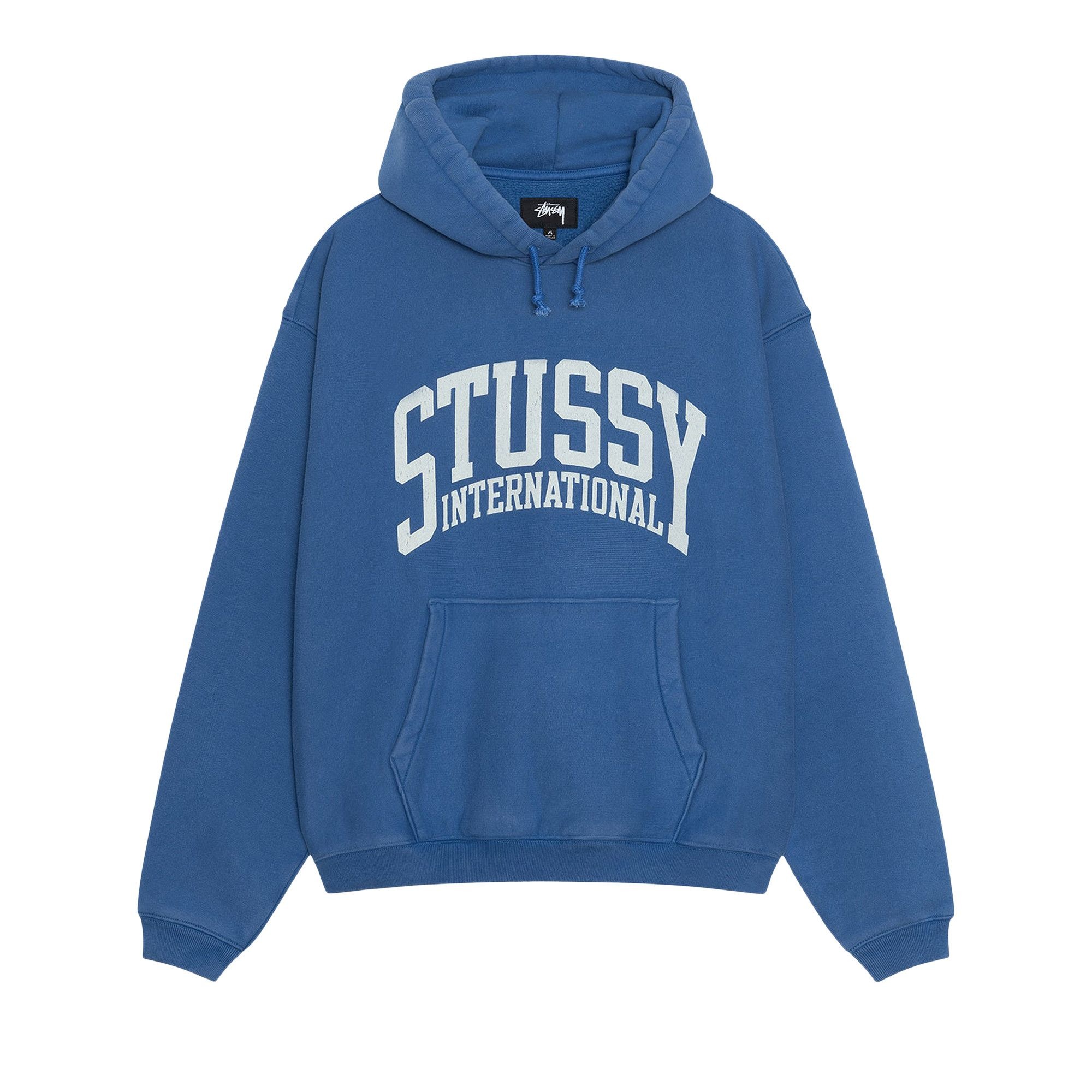 Stussy Relaxed International Hoodie 'Blue' - 1