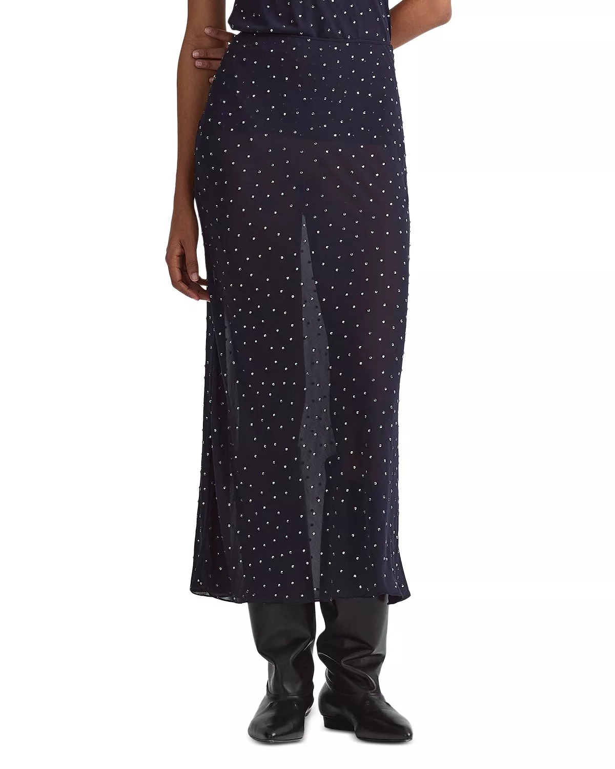 Kinski Embellished Maxi Skirt - 1
