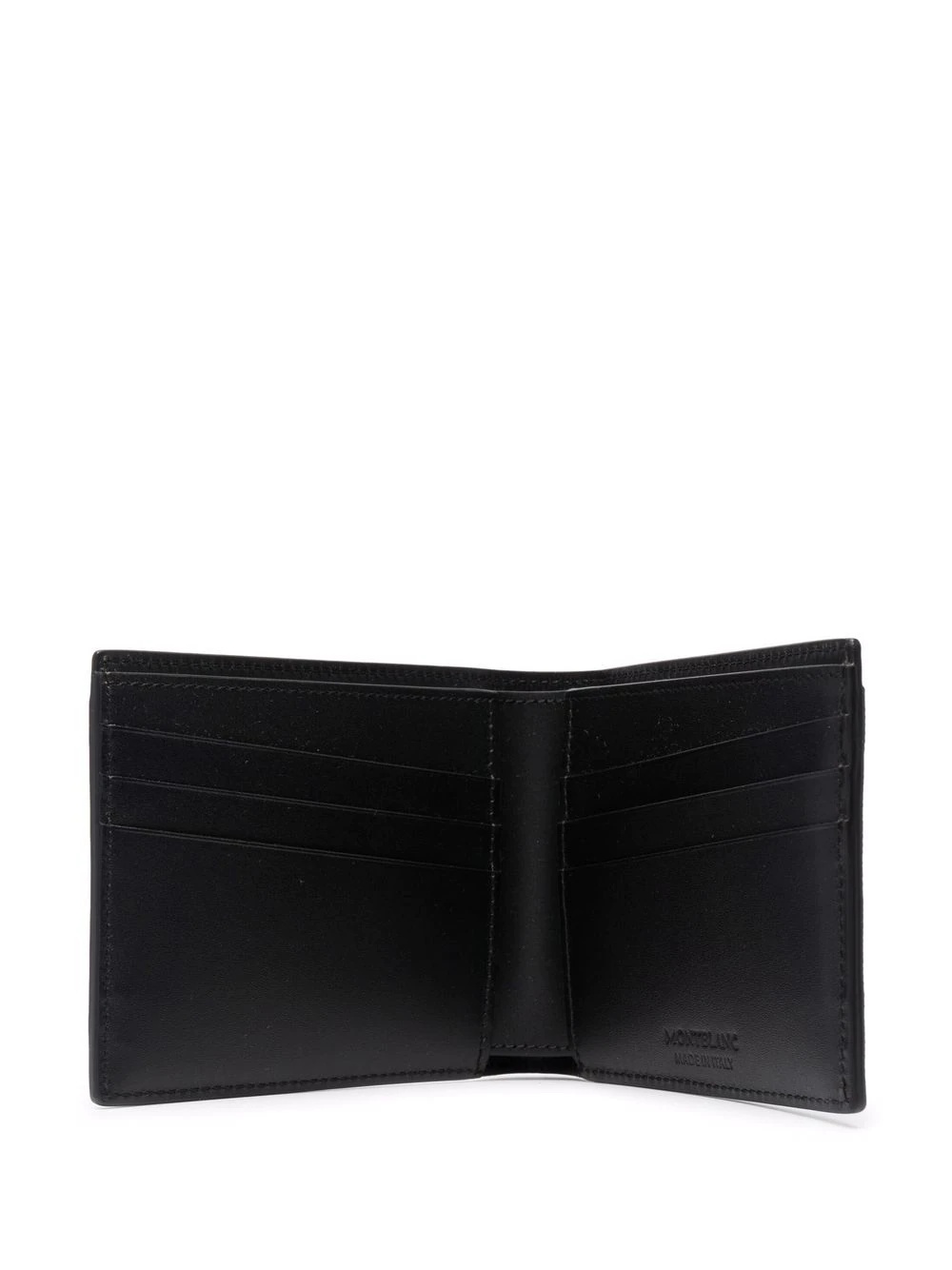 embossed-logo leather wallet - 3