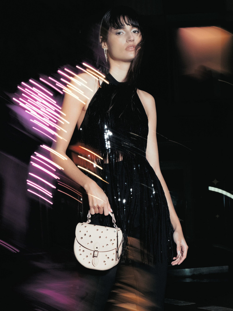 Cambridge Satchel The Isla - Cloud Pink with Swarovski® Crystals outlook