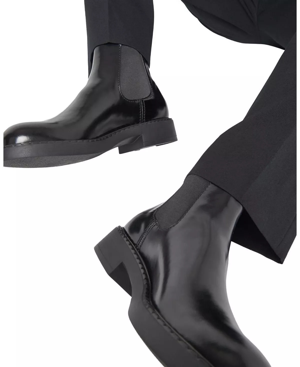 Men's Brushed Leather Chelsea Boots - 2