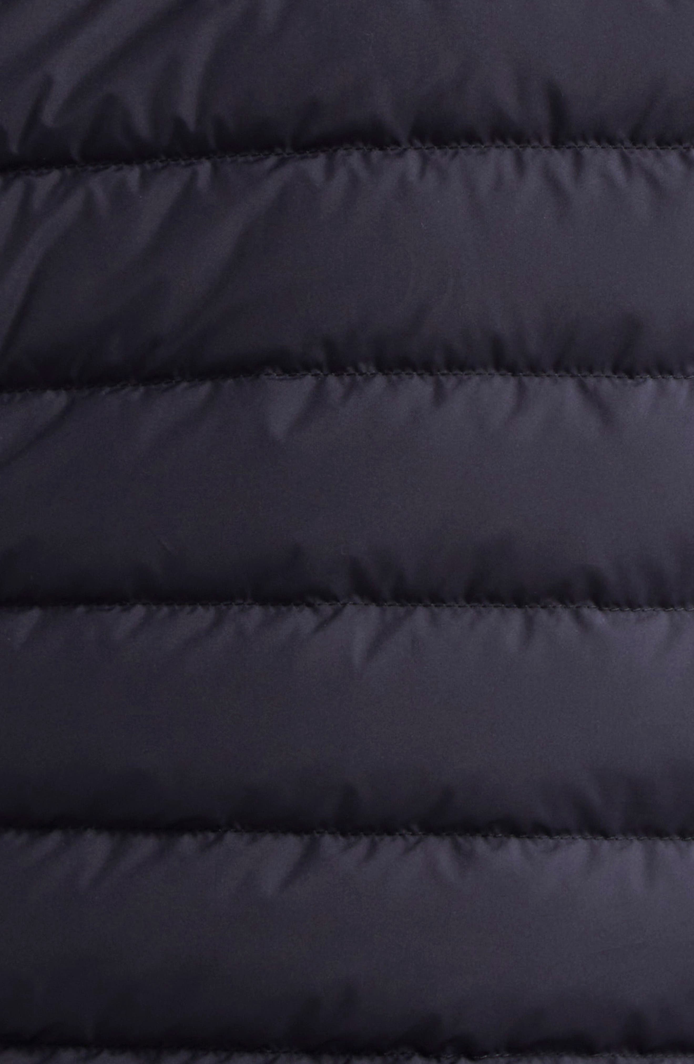 Moncler Bourget Down Hooded Vest in Dark Navy Blue at Nordstrom - 6