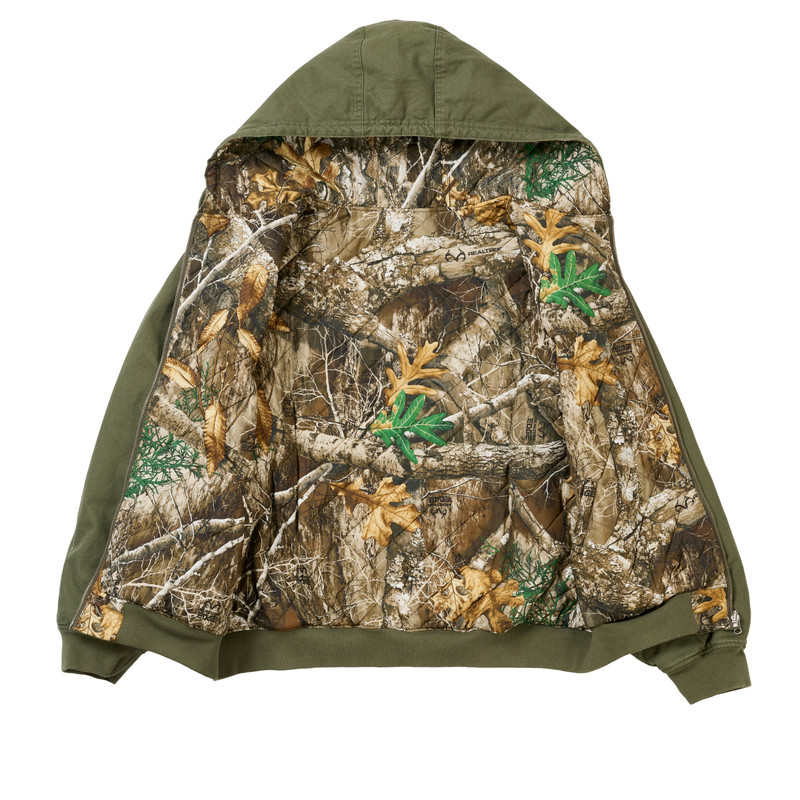 PALACE REALTREE REVERSIBLE JACKET THE DEEP GREEN outlook