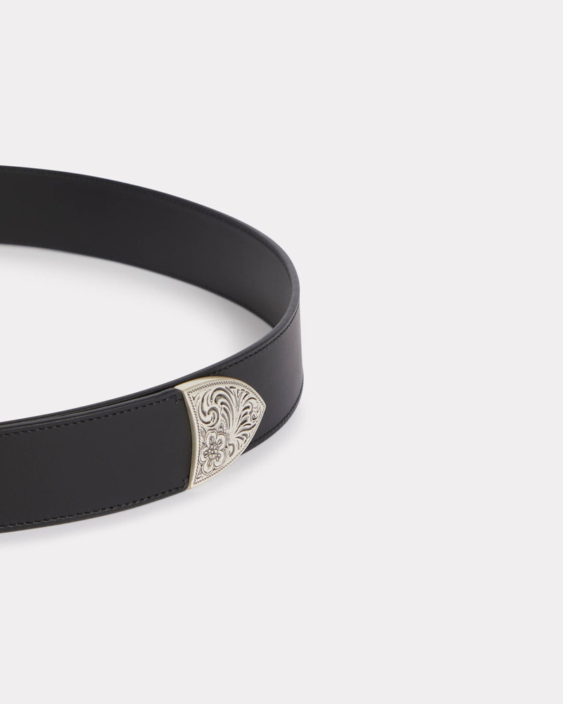 KENZO 'KENZO Buckle' western leather belt outlook